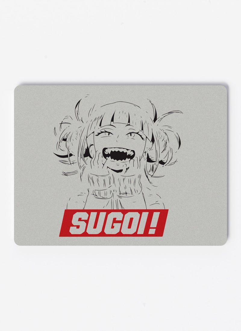 LOUD UNIVERSE My hero Academia Jar My Hero Academia Non-Slip Rubber Base Mouse Pad Anime Style Comic Rectangular Desk Mouse Pad Sugoi So Good Himiko Toga-Anime Character Fan - Image 1
