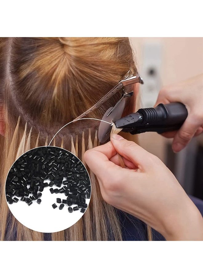 REOU Italian Keratin Glue Hair Adhesive Beads for Hot Fusion Nail