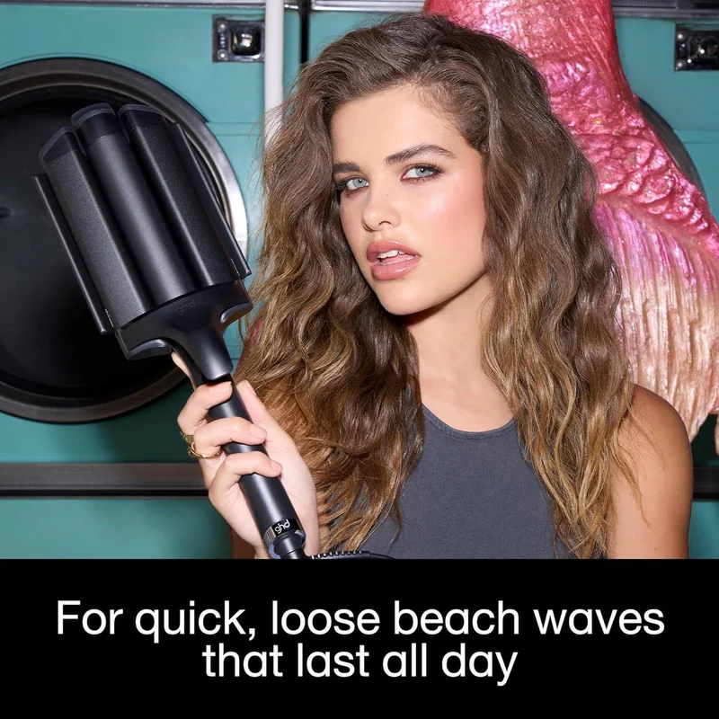 Ghd  GHD Wave Styler Triple Barrel Hair Waver| – Effortless Beach Waves & Smooth Styling Tool for Women | Best Price UAE