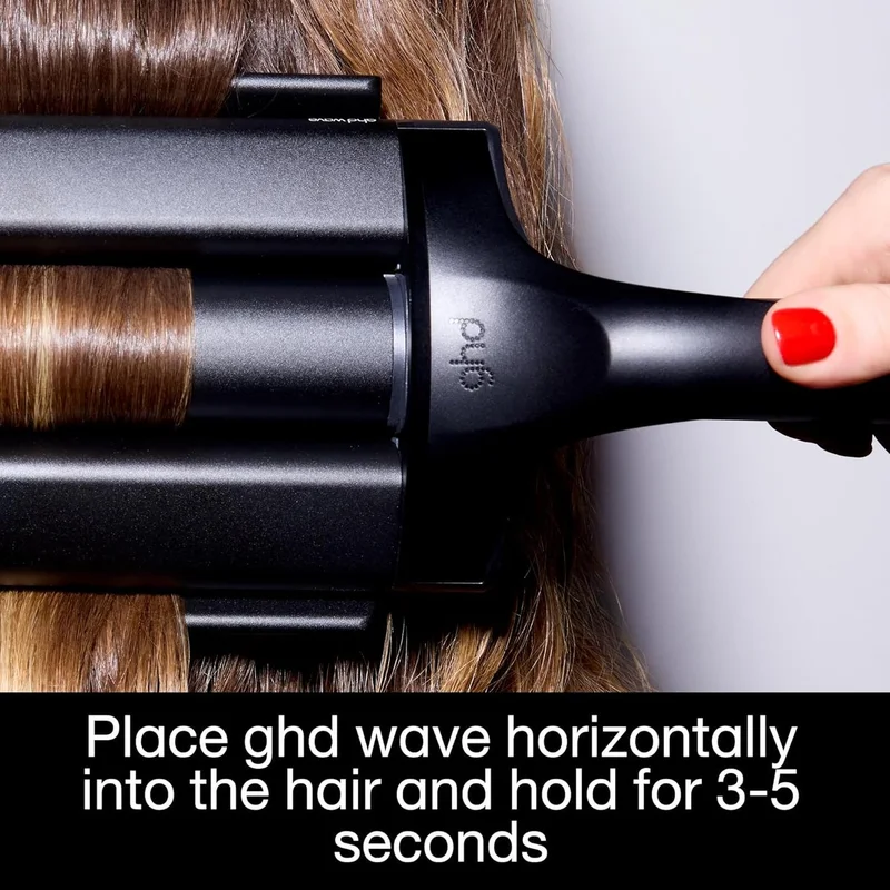 Ghd  GHD Wave Styler Triple Barrel Hair Waver| – Effortless Beach Waves & Smooth Styling Tool for Women | Best Price UAE