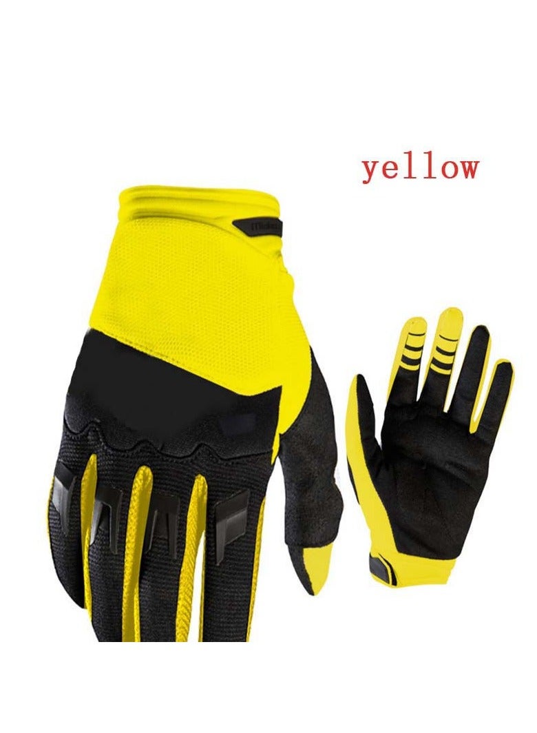 Fox New Off-road Motorcycle Racing Mountain Bike Riding All Finger Gloves - Image 1