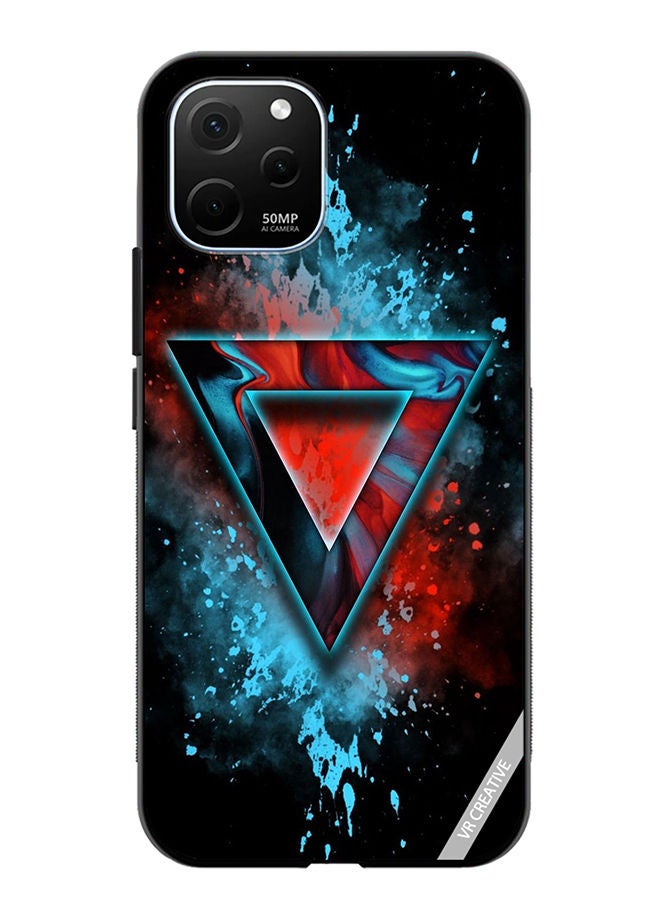 VR CREATIVE Protective Case Cover For Huawei Enjoy 50z Logo Design Multicolour - Image 1