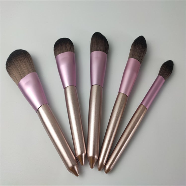 New 12 small grape makeup brush set brush beginners beauty tools factory small wholesale can be customized - Image 2