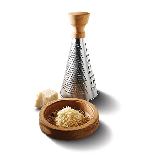 Boska Stainless Steel Table Grater - Best for Cheese, Chocolate, and Vegetables - Multifunctional Rust-Proof Shredder - Manual Handheld Flaker - 10 Year Warranty - Image 3