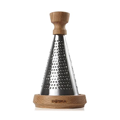 Boska Stainless Steel Table Grater - Best for Cheese, Chocolate, and Vegetables - Multifunctional Rust-Proof Shredder - Manual Handheld Flaker - 10 Year Warranty - Image 1