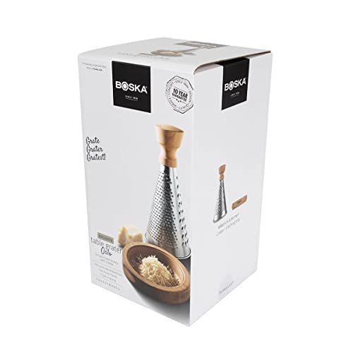Boska Stainless Steel Table Grater - Best for Cheese, Chocolate, and Vegetables - Multifunctional Rust-Proof Shredder - Manual Handheld Flaker - 10 Year Warranty - Image 5