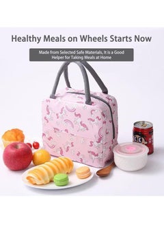 Y&D 27 PCs Bento Box Lunch Kit, Stackable 3-in-1 Compartment Japanese Set w/ Soup Cup Sauce Can, Spoon Fork, Cake Cups, Fruit Picks, Snack Bags, Leakproof Container for kids and Adults  - Image 5