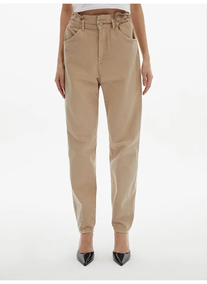 LTB Calissa B High Rise Paper Bag Trousers