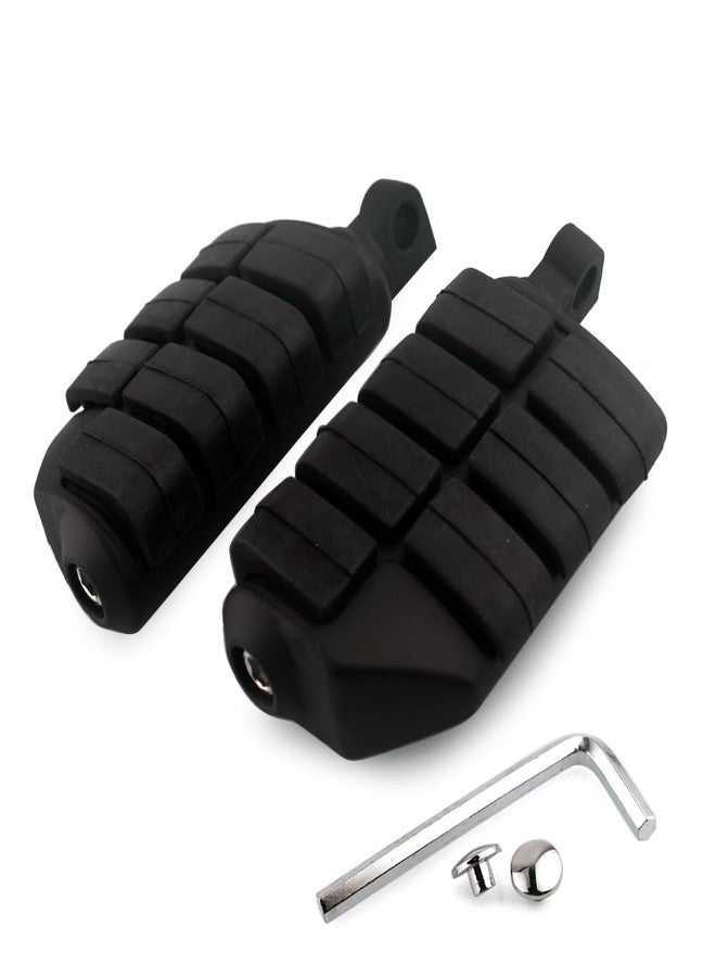 Twinyan Motorcycle Highway Pegs Passenger Footpegs Male Mount Foot Rest Pedal Compatible with Harley Davidson Touring Street Glide Road King Road Electra Glide Sportster Dyna Softail - Image 3