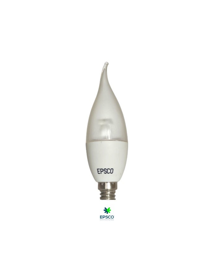 EPSCO Teardrop bulb 5 Watt WARM - for Chandeliers - E14 - Image 1