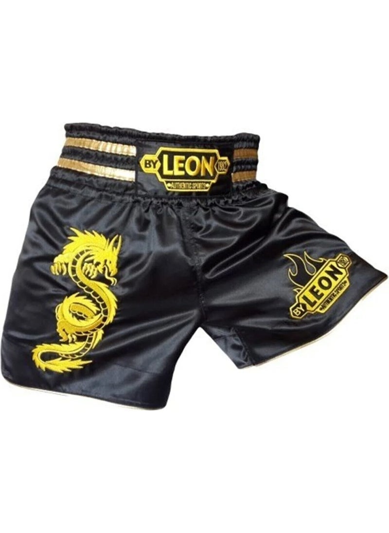 By Leon 1982 Leon Dragon Muay Thai Kickboxing Shorts  - Image 1