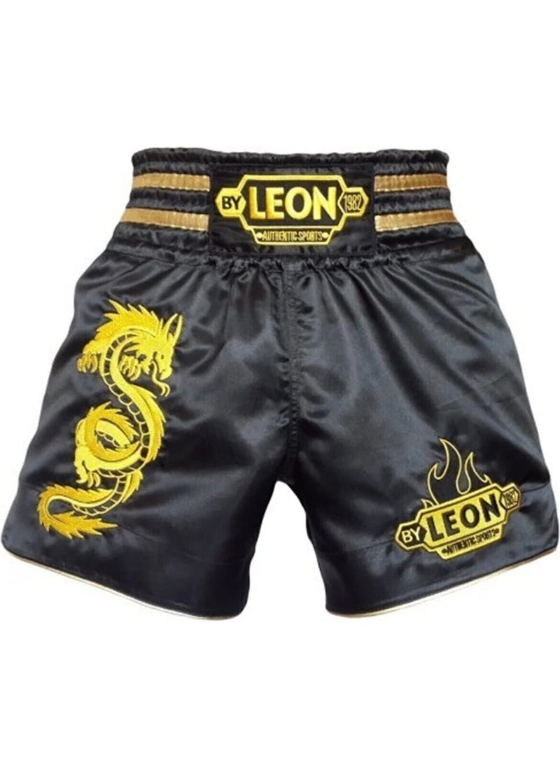 By Leon 1982 Leon Dragon Muay Thai Kickboxing Shorts  - Image 4
