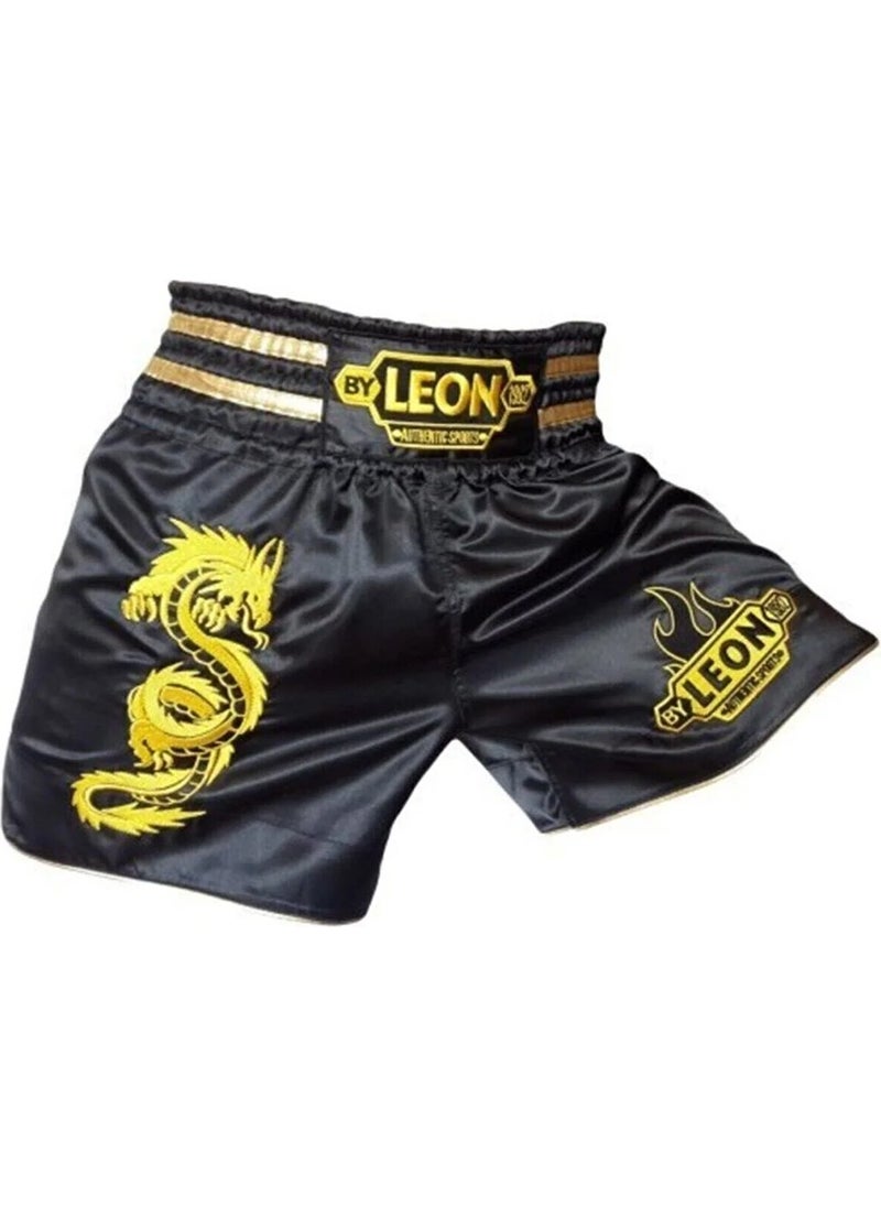By Leon 1982 Leon Dragon Muay Thai Kickboxing Shorts  - Image 3