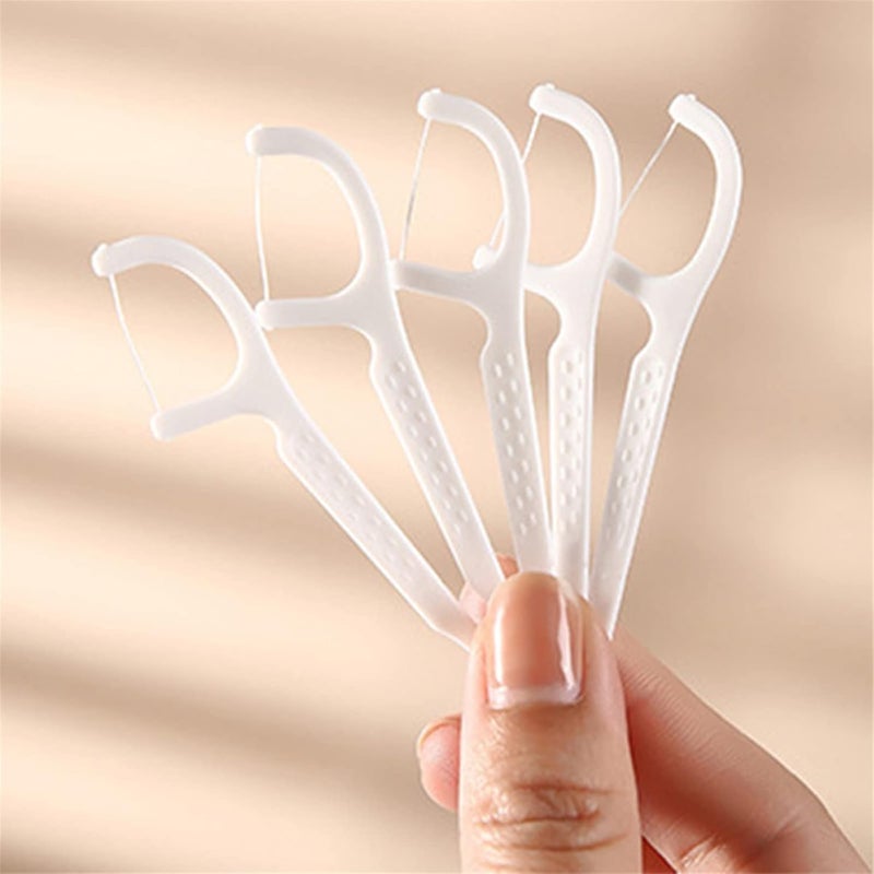 cheekyglo Portable Floss Dispenser, Dental Floss Portable Case Dental Floss Dispenser, 12Pcs Portable Dental Floss Stick Toothpicks Teeth Cleaning Tools (Multi-Colored) - Image 4