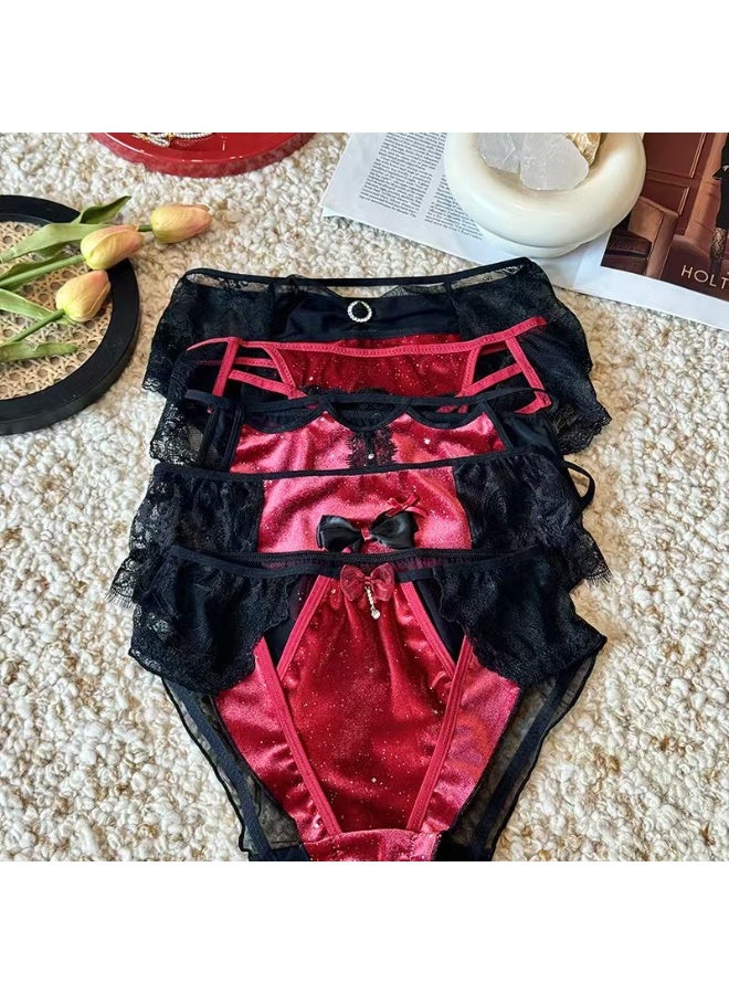 KUYING New Comfortable Skin friendly Breathable Underwear Set of 5 - Image 2