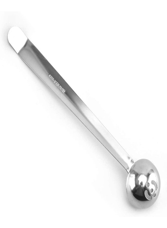 Norpro 7" Stainless Steel Olive Serving Spoon/Cherry Scoop with Drain Holes (1-pack)
