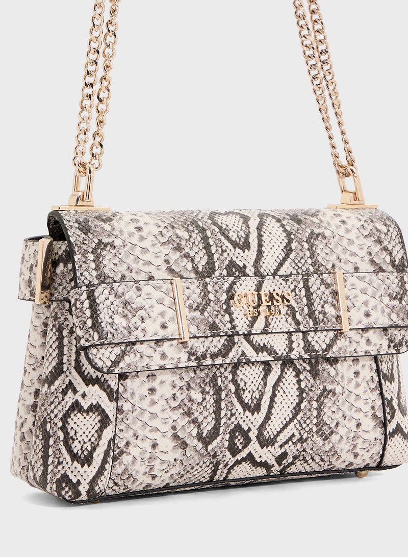 GUESS Anadela Convertible Crossbody Flap - Image 4