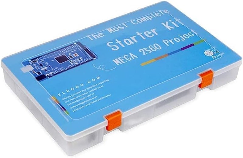 إليجو مجموعة Mega R3 Project The Most Complete Ultimate Starter Kit مع دليل تعليمي متوافقة مع Arduino IDE - Image 2