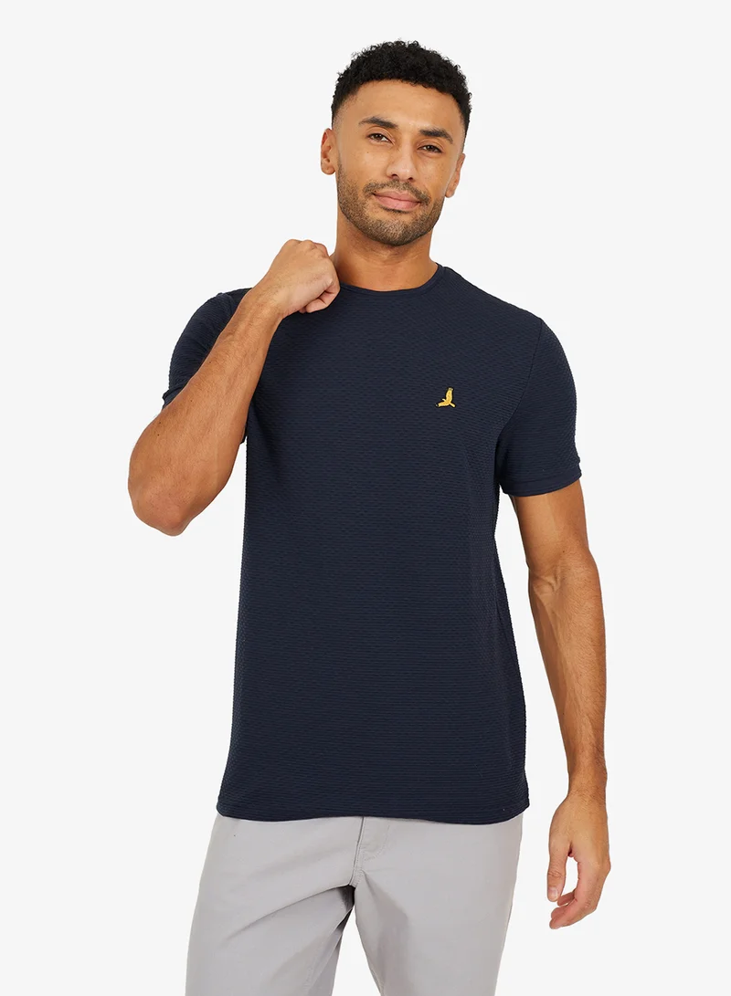 برايف سول تيشيرت رجالي بياقة دائرية مع تباين