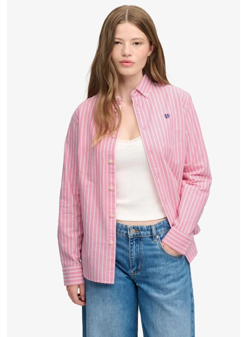 Slim Oxford Button Down Long Sleeve Shirt
