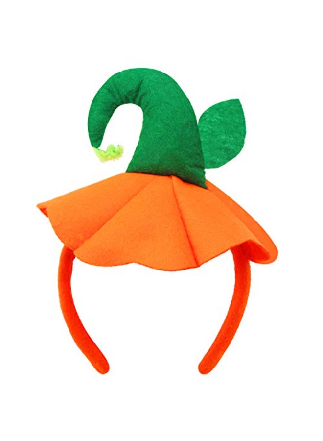 Farochy Halloween Headband Pumpkin Hat Headbands Halloween Pumpkin Headband Pumpkin Headwear Pumpkin Headdress - Image 1