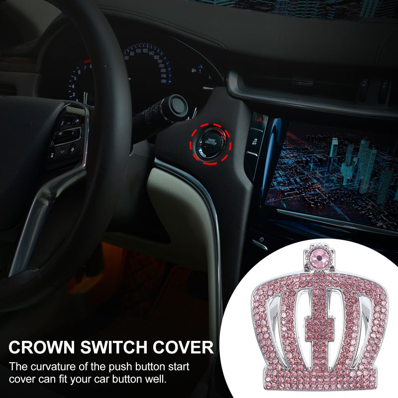 🚗 غطاء زر تشغيل السيارة مقاوم للتآكل وقوي للاستخدامات السيارة - Image 3
