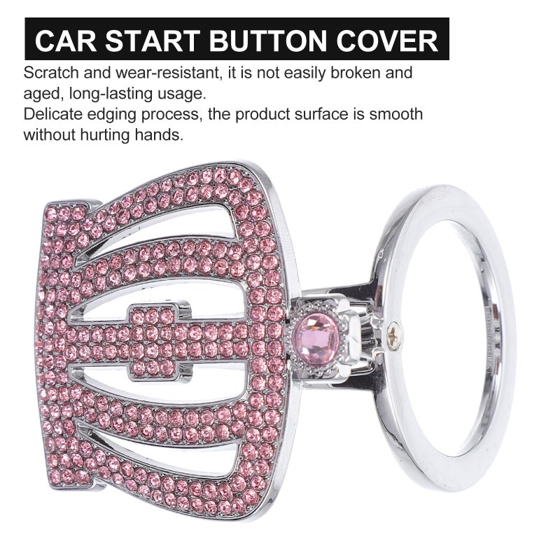 🚗 غطاء زر تشغيل السيارة مقاوم للتآكل وقوي للاستخدامات السيارة - Image 4