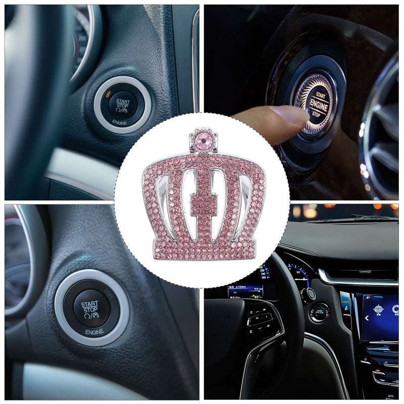 🚗 غطاء زر تشغيل السيارة مقاوم للتآكل وقوي للاستخدامات السيارة - Image 5