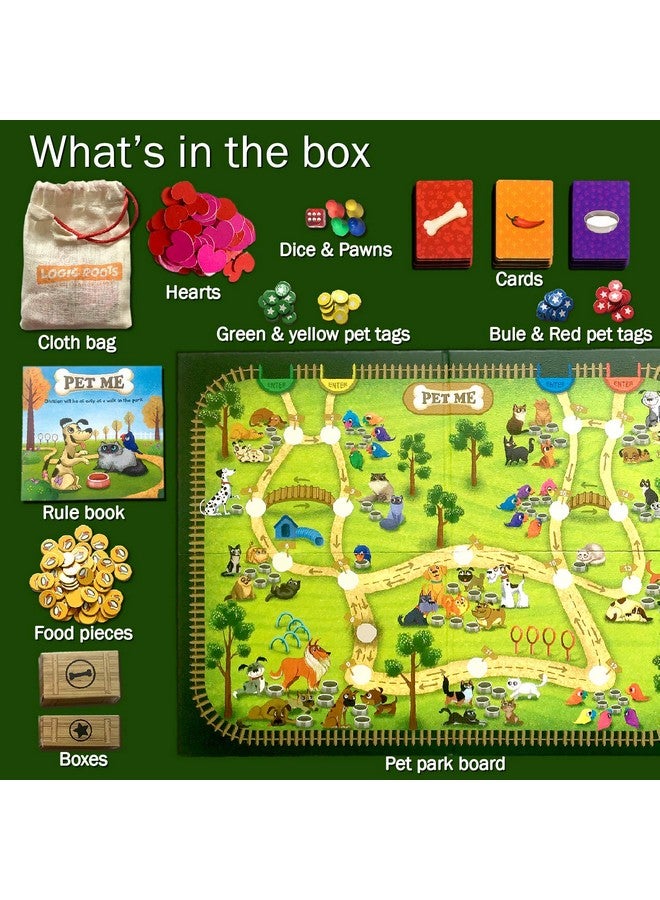 Logic Roots Pet Me Multiplication and Division Game - Fun Math Board Game for 5 - 9 Year Olds, Easy Start STEM Toy, Perfect Educational Gift for Kids (Girls & Boys), Homeschoolers, Grade 1 and Up - Image 2