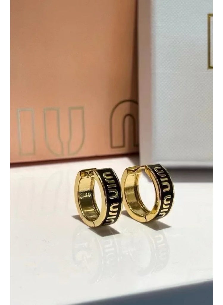 MIU MIU Enamel Earrings - Image 2