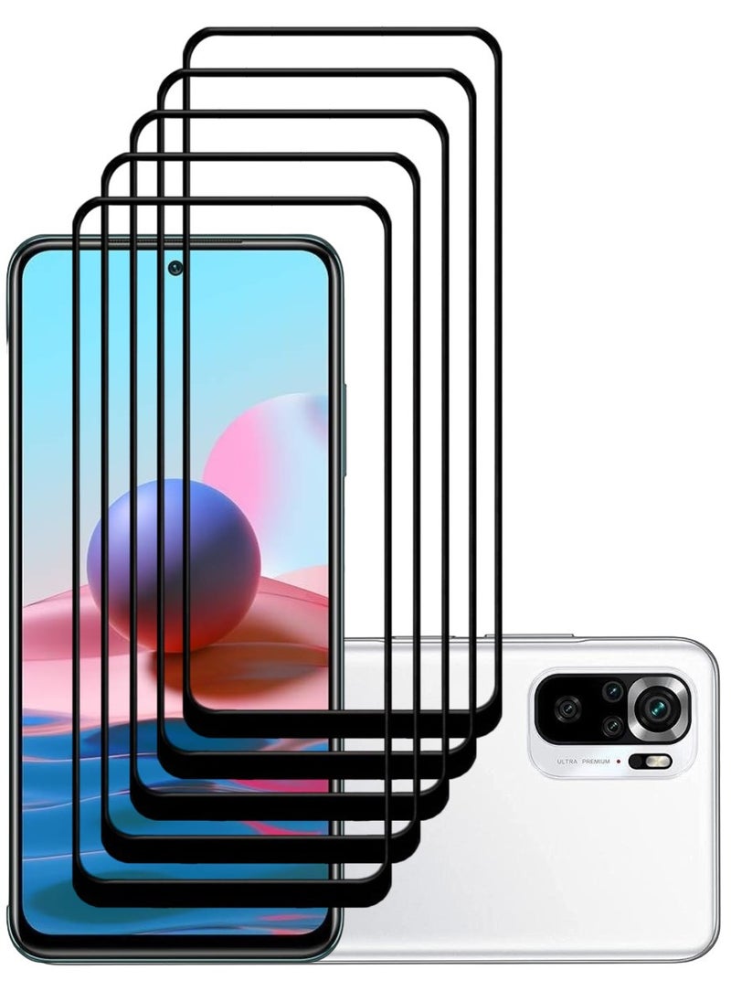 ACLIX 5 Pieces Antistatic ESD Dustproof Premium Quality High Definition Tempered Glass Screen Protector Designed For Xiaomi Redmi Note  10 - Image 1