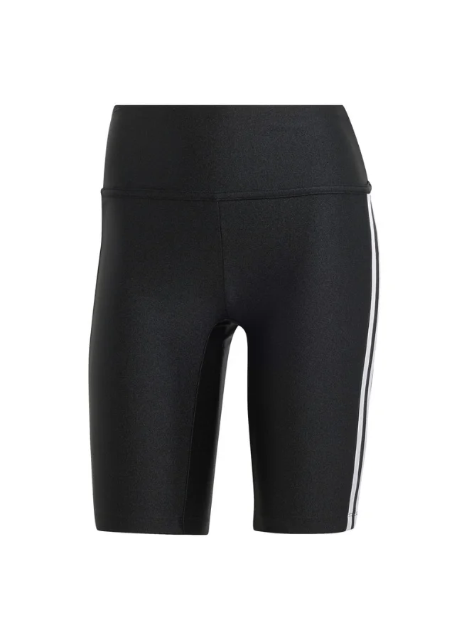 Adidas Originals BLACK 3-Stripes 1/2 Leggings for Women | Best Price UAE