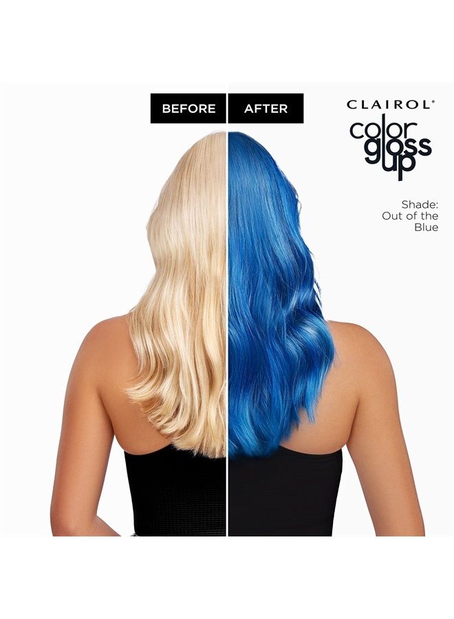 CLAIROL صبغة شعر مؤقتة Color Gloss Up، لون شعر Out of the Blue، عبوة من قطعة واحدة - Image 3