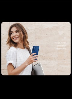 Wtech Soft Liquid Silicone Carbon Fiber Texture Case Cover For Samsung Galaxy A05s 4G 2023 Navy Blue  - Image 5