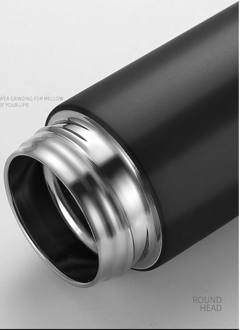 One Piece Luffy Stainless Steel Thermos Cup 500ML Black - Image 2