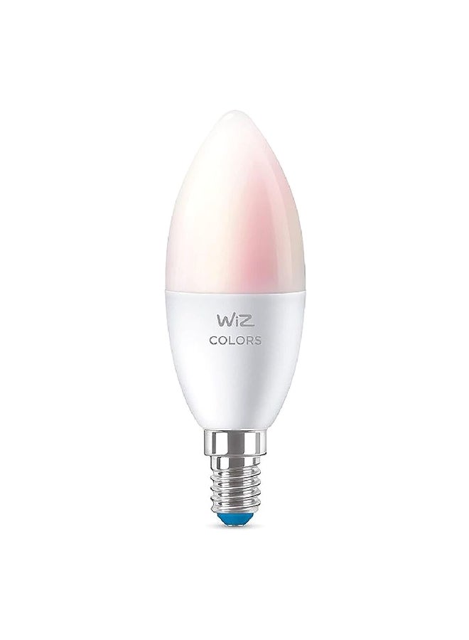 فيليبس مصباح LED ذكي متعدد الألوان 40 واط E14 C37 RGB Wiz WFB PHI-929002448817 - Image 2