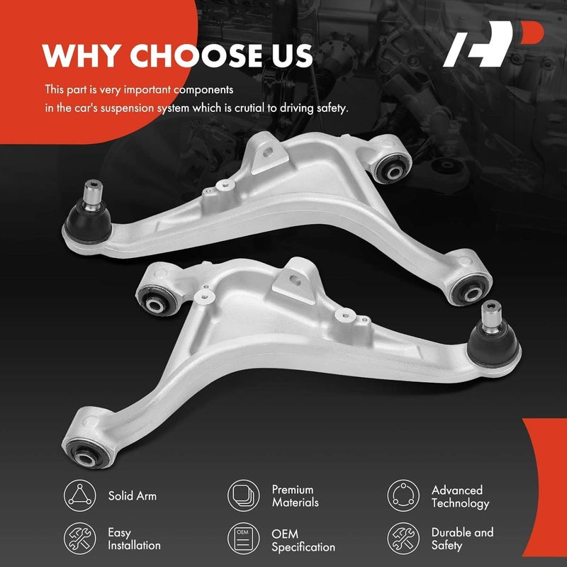 A-Premium Rear Upper Control Arm Set for Nissan and Infiniti - Image 5