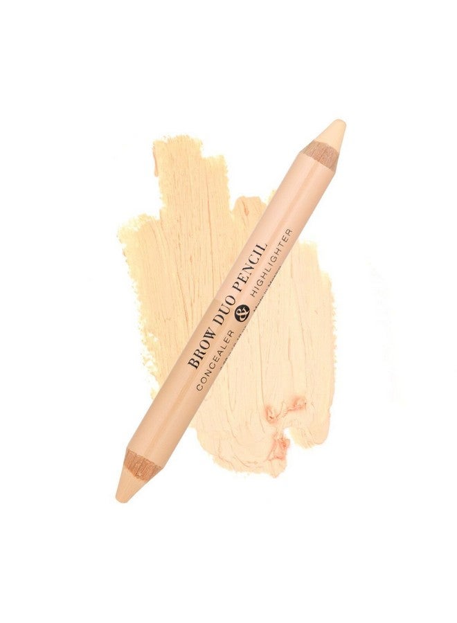 Billion Dollar Brows Duo Brow Highlighter & Concealer Pencil For Lifting And Highlighting Eyebrows - Image 3