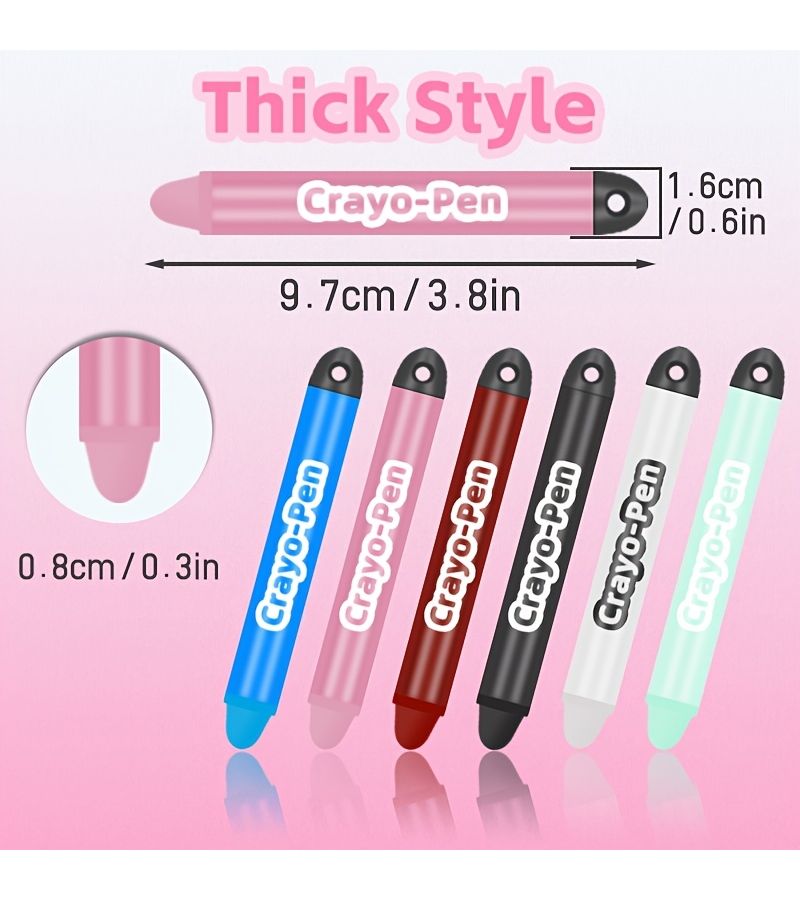 Cloud White Fine Pen Holder Stylus Crayon Design No Charging Touch Pen - Image 2