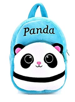 Blue Tree Blue Tree Kids School Bag Soft Plush Backpack Cartoon Bags Mini Travel Bag for for Girls Boys Toddler Baby Konggi Rabbit & Blue Panda  - Image 3