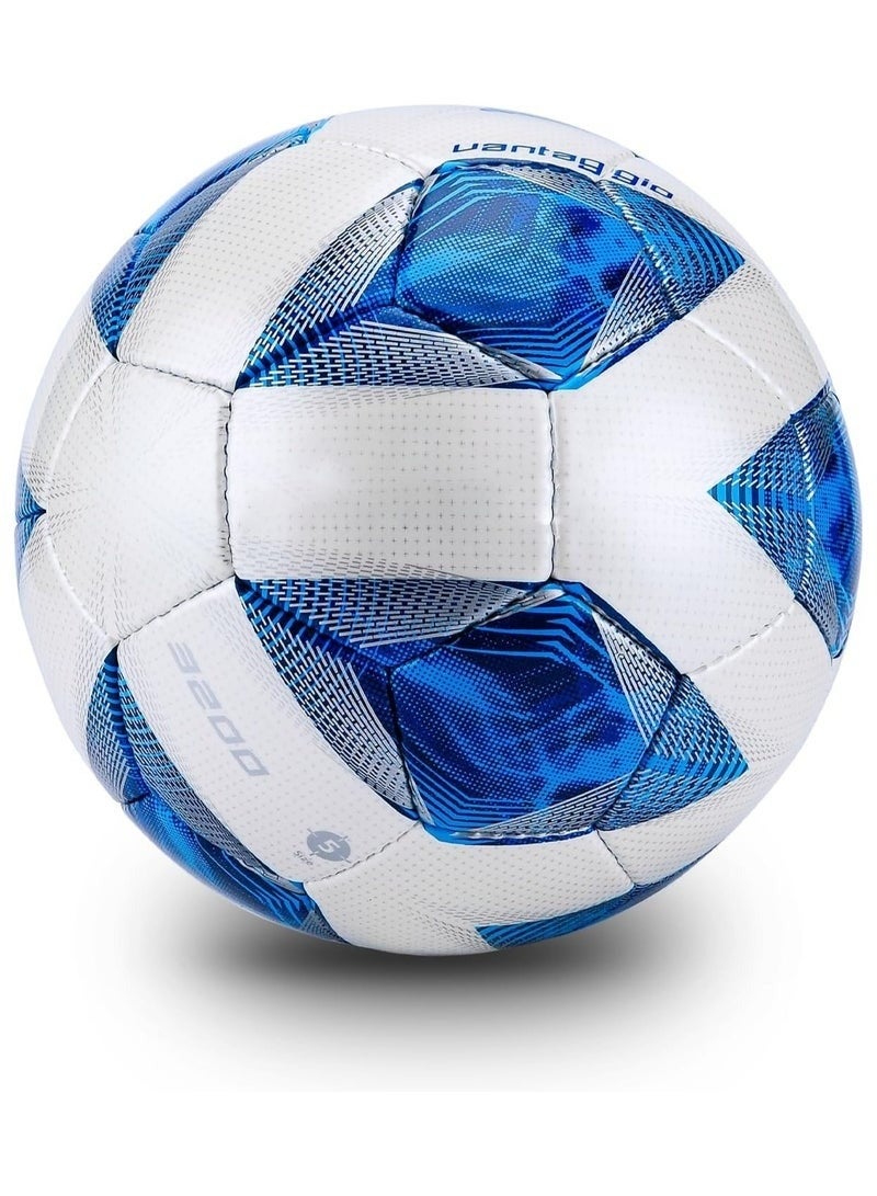 Molten Soccer Competition Ball Soft Leather Football Professional Player Football Lover Student Sports Training Ball, Size 5# - Image 2