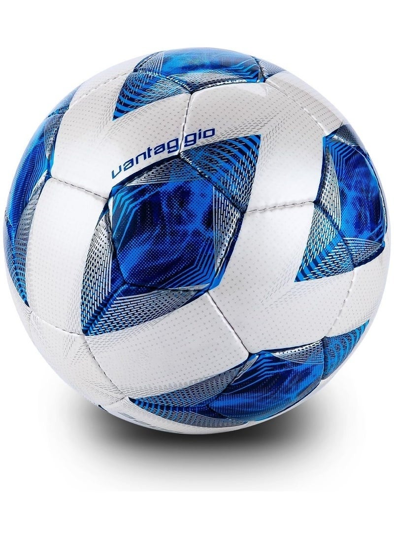 Molten Soccer Competition Ball Soft Leather Football Professional Player Football Lover Student Sports Training Ball, Size 5# - Image 3