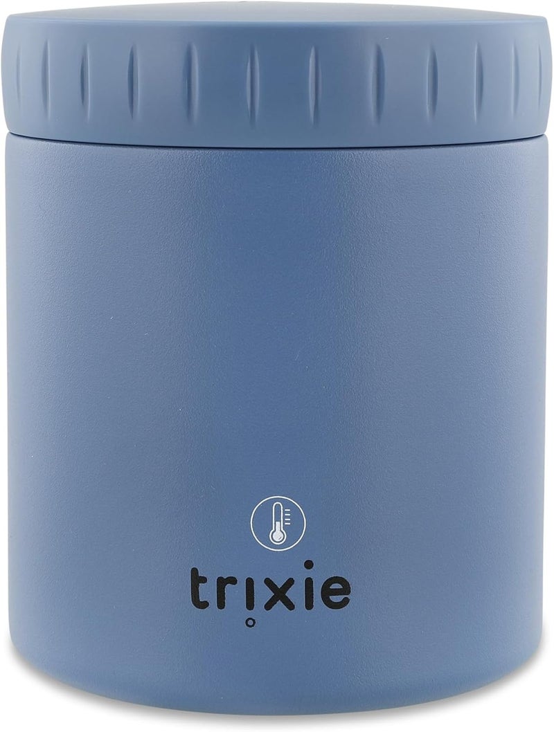 Trixie Mrs. Elephant Insulated Food Jar - 350ml - Blue - Image 2