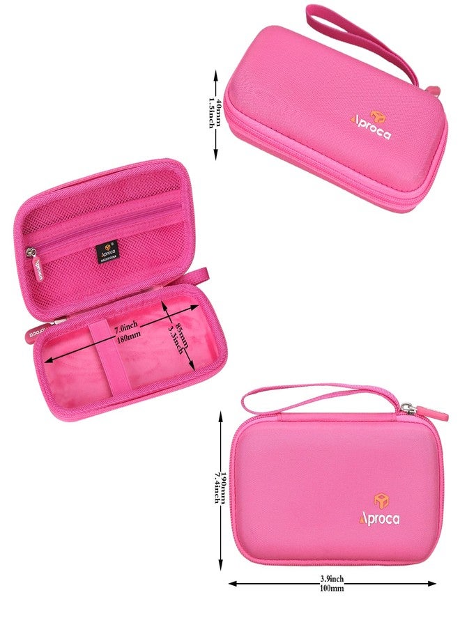 Aproca Calculator Case Compatible with Texas Instruments TI-30XIIS / TI-30X IIS 2-Line/Casio FX-991EX Fx-82es Plus Scientific Calculator, Storage Hard Bag - Pink (Case Only) - Image 5