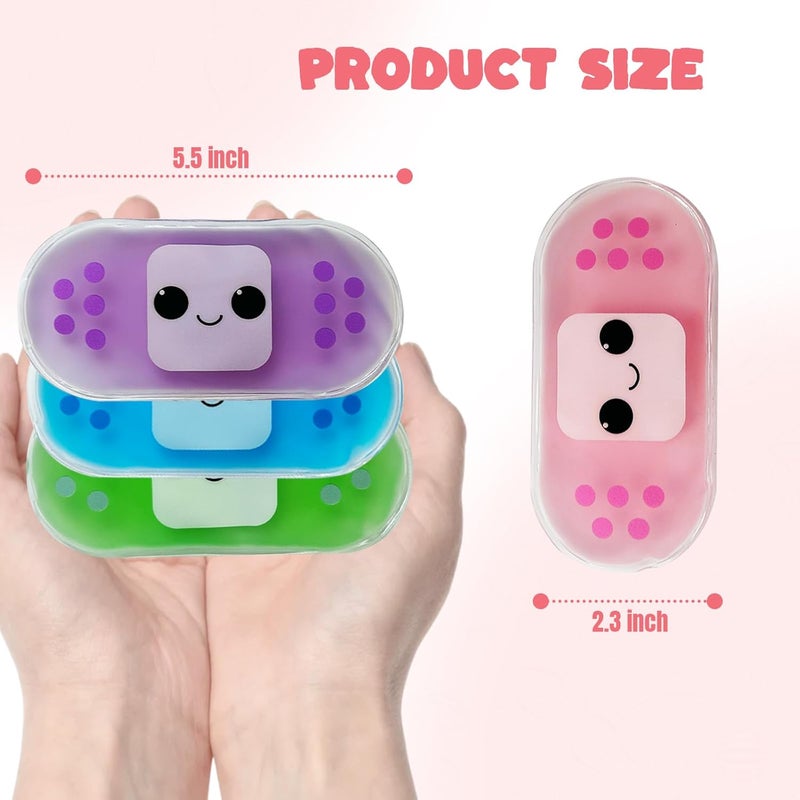 Soulagers Boo Boo Gel Ice Packs for Kids Injuries Cold Therapy and Pain Relief for Minor Cuts Child Injury 4 Pack - Image 2