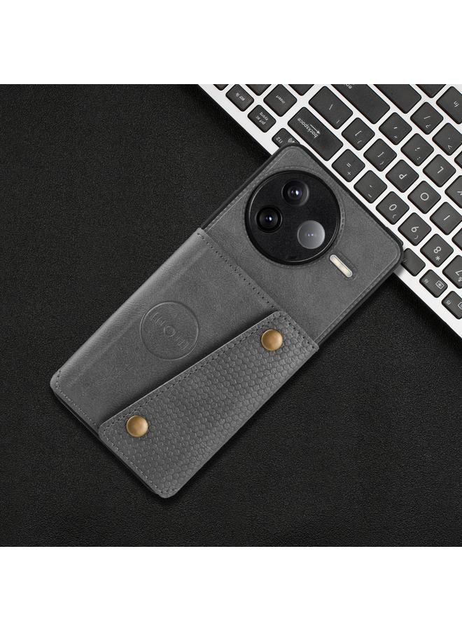 اس-توب جراب لهاتف Redmi K80 مزود بفتحات بطاقات مزدوجة ومشبك مغناطيسي للهاتف - Image 2