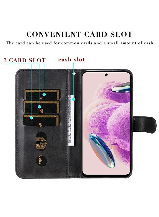 اس-توب جراب هاتف Realme C53 / Narzo N53 بتصميم أنيق من جلد العجل وسحاب - Image 4