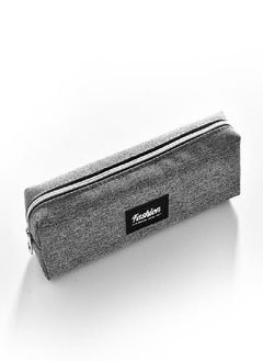 Simple Square Cute Pencil Box School Supplies Stationery Storage Bag Student Pencil Bag Boy Solid Color Canvas Pen Box Gift