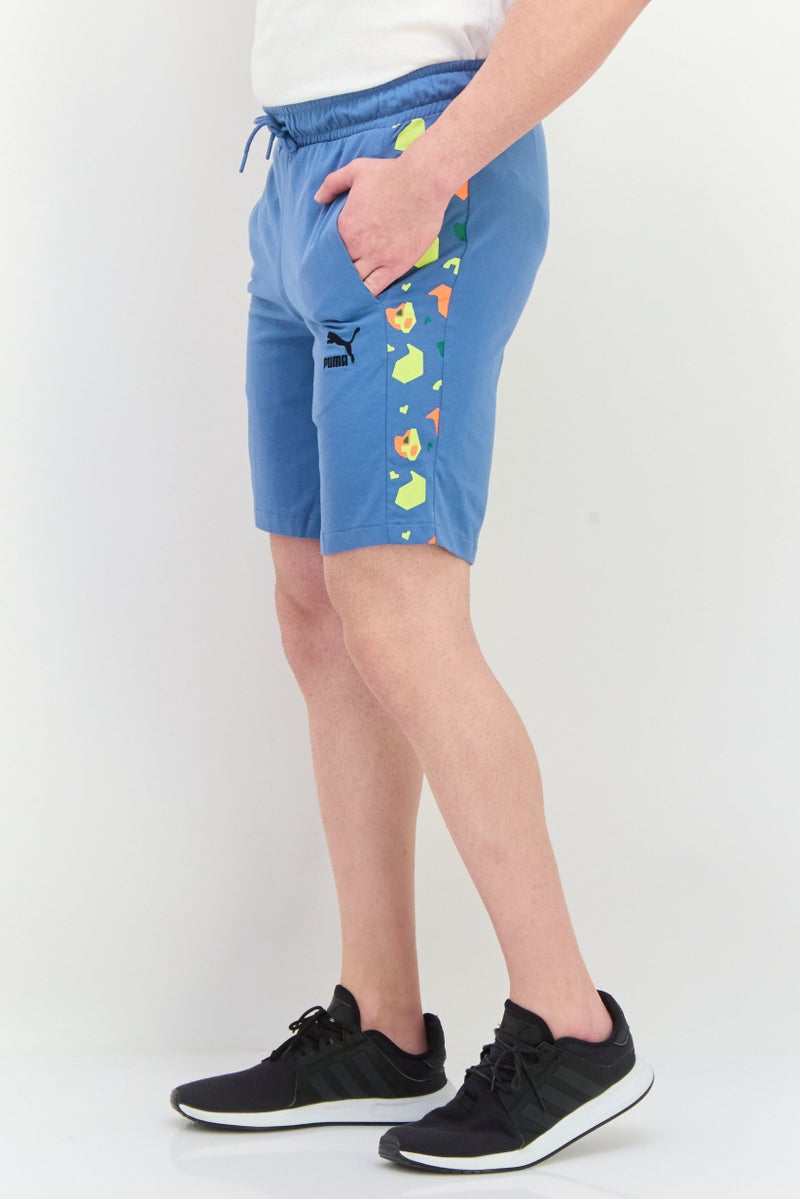 PUMA Men Slim Fit Outdoor Shorts, Slate Blue - Image 2