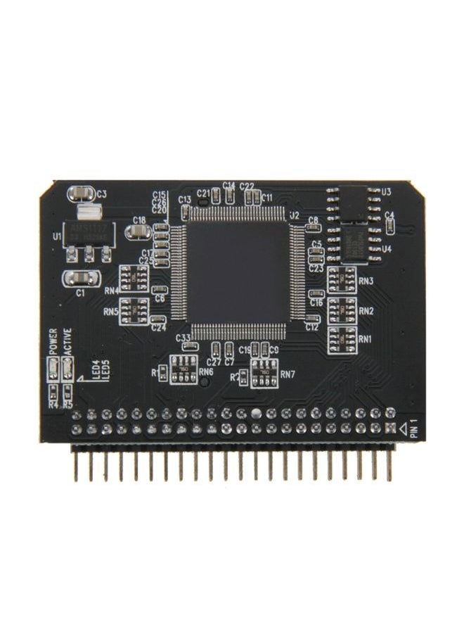 BURAQ - SD/ SDHC/ MMC To 2.5 inch 44 Pin Male IDE Adapter Card - Image 1